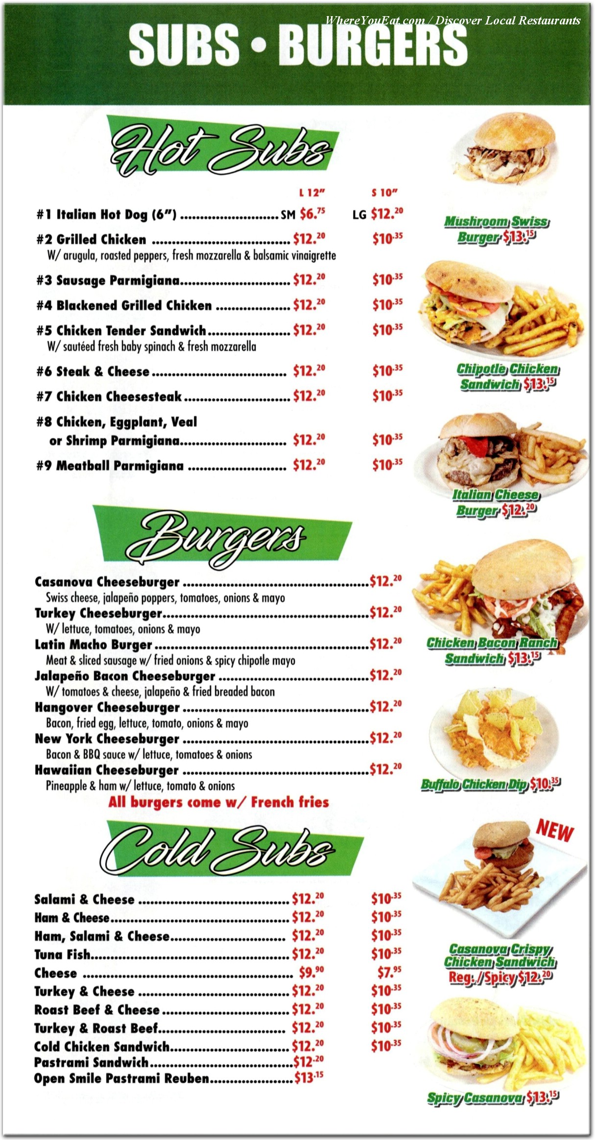 menu 4